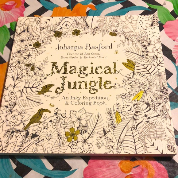 Target Accents Nwt Target Jungle Coloring Book Poshmark